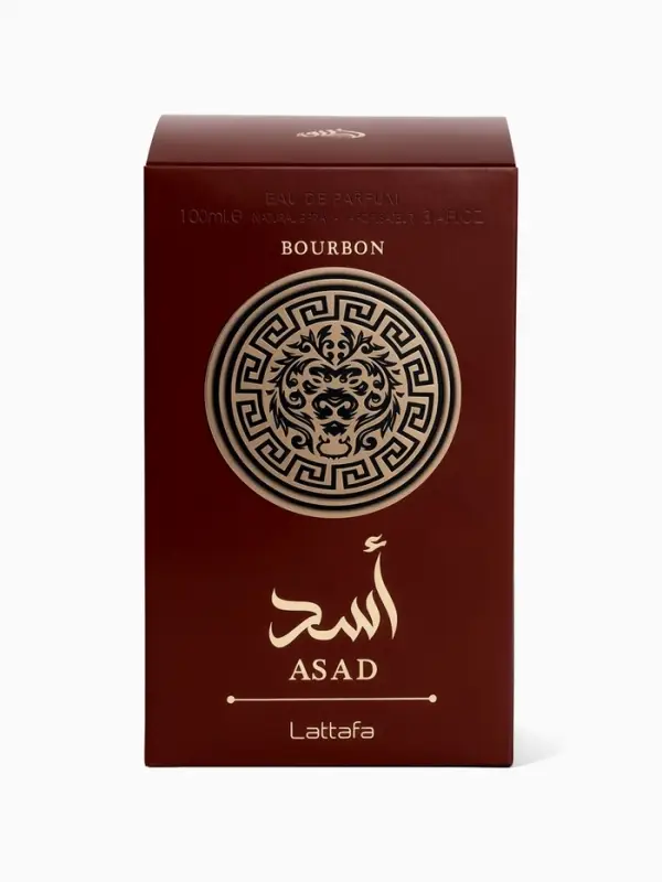 Парфюмерная вода мужская Lattafa ASAD BOURBON, 100 мл (по мотивам The Most Wanted Azzaro)