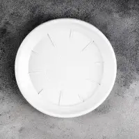 Поддон для горшка, d = 22 см, пластик, цвет мрамор Поддон для горшка, d = 22 см, пластик, цвет мрамор