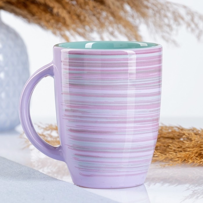 Кружка Кружка "Грация" 0,35л / 8,5х11см, лаванда