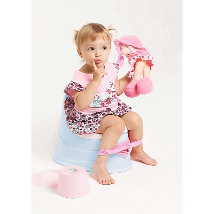 Горшок детский музыкальный, съёмная чаша, цвет голубой Горшок детский музыкальный, съёмная чаша, цвет голубой