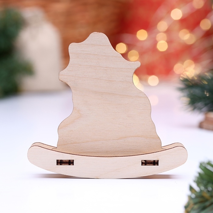 Новый год. Сувенир символ года качалка Новый год. Сувенир символ года качалка "Змейка с языком", 9,7 х 8,8 х 2 см