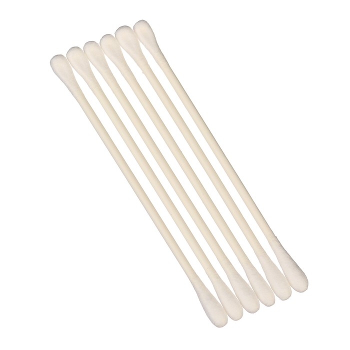 Детские ватные палочки 2в1 mama lubby с лопаточкой, 180 шт. Детские ватные палочки 2в1 mama lubby с лопаточкой, 180 шт.