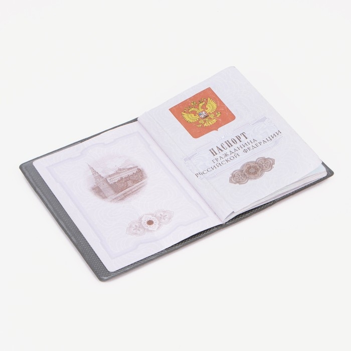 Обложка для паспорта, цвет красный Обложка для паспорта, цвет красный