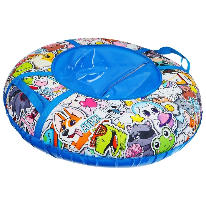 Тюбинг-ватрушка Winter Star «Стикер», диаметр чехла 100 см Тюбинг-ватрушка Winter Star «Стикер», диаметр чехла 100 см