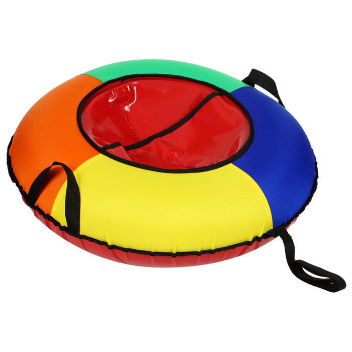 Тюбинг-ватрушка Winter Star «Вихрь», диаметр чехла 70 см, цвета МИКС Тюбинг-ватрушка Winter Star «Вихрь», диаметр чехла 70 см, цвета МИКС