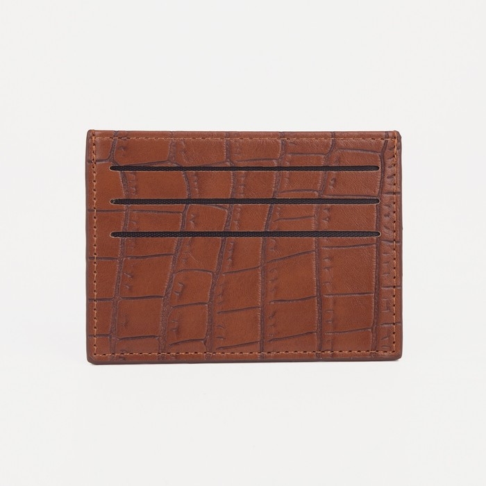 Картхолдер, цвет коричневый Картхолдер, цвет коричневый