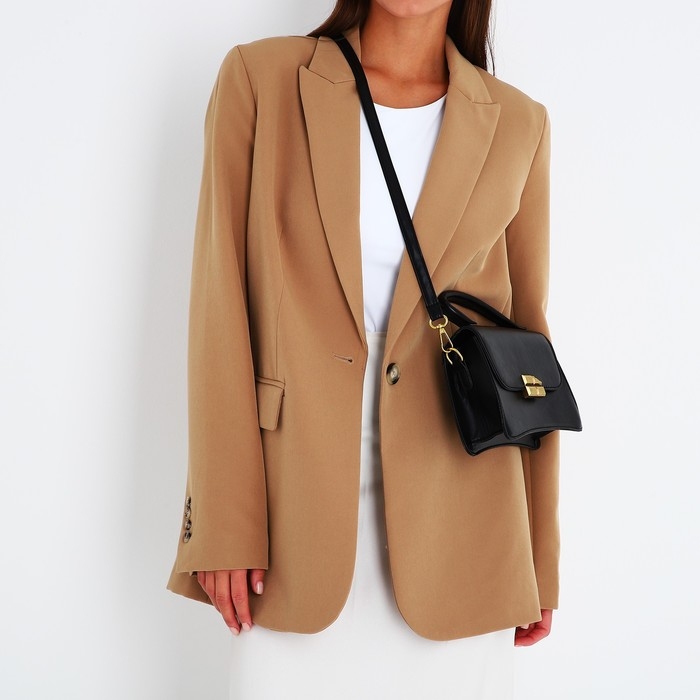 Сумка-мессенджер на магните, цвет чёрный Сумка-мессенджер на магните, цвет чёрный