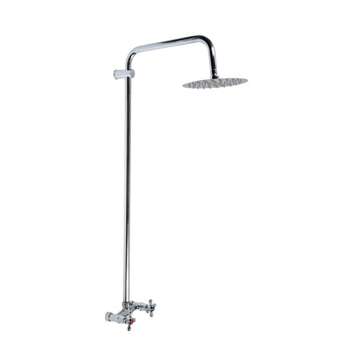 Душевая система Istok life Standard с двуручным смесителем, хром Душевая система Istok life Standard с двуручным смесителем, хром