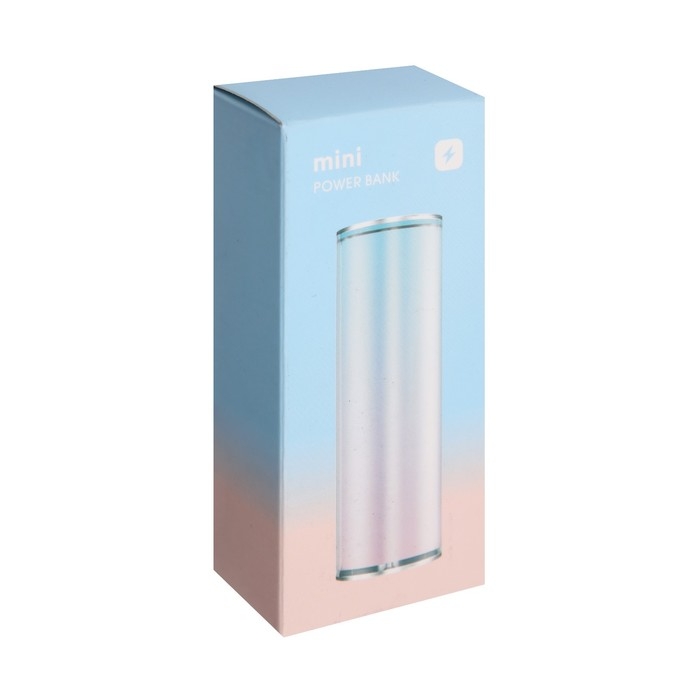 Внешний аккумулятор Y213, 5000 мАч, USB, Type-C, 2 А, сине-розовый Внешний аккумулятор Y213, 5000 мАч, USB, Type-C, 2 А, сине-розовый