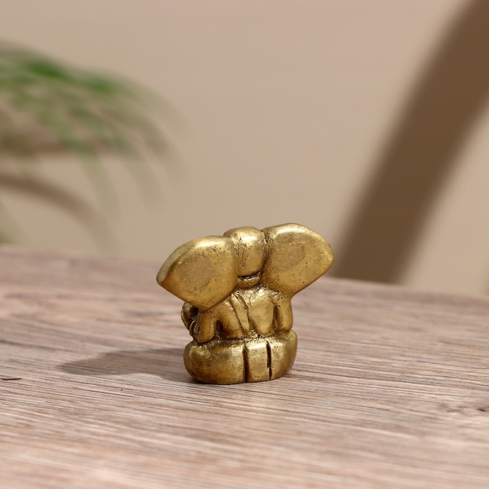 Сувенир Сувенир "Ганеша" латунь 3 см