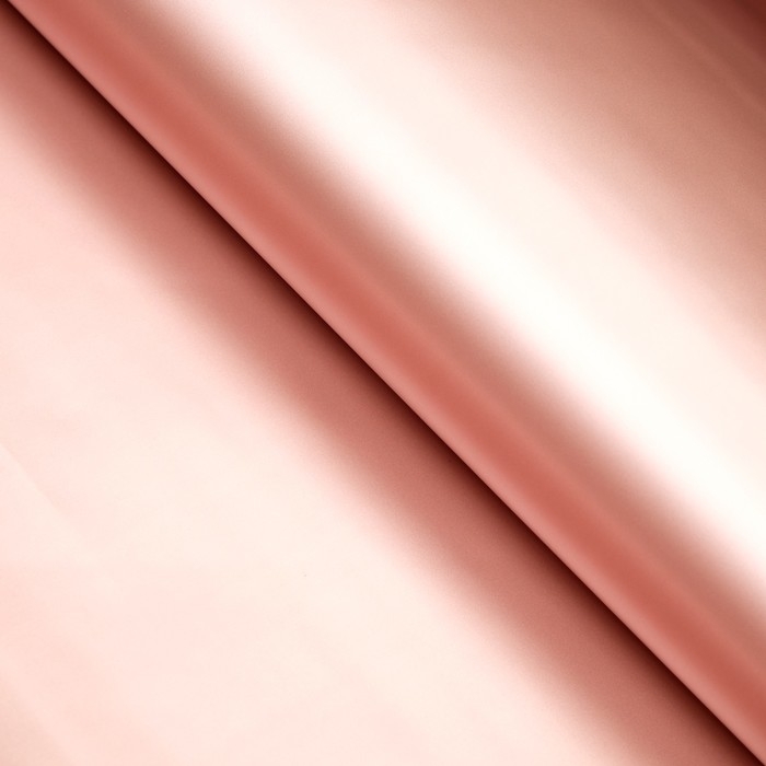 Пленка матовая для цветов, двухсторонняя, Пленка матовая для цветов, двухсторонняя, "Зефир", бордовый- бежевый, 57 см х 5 м