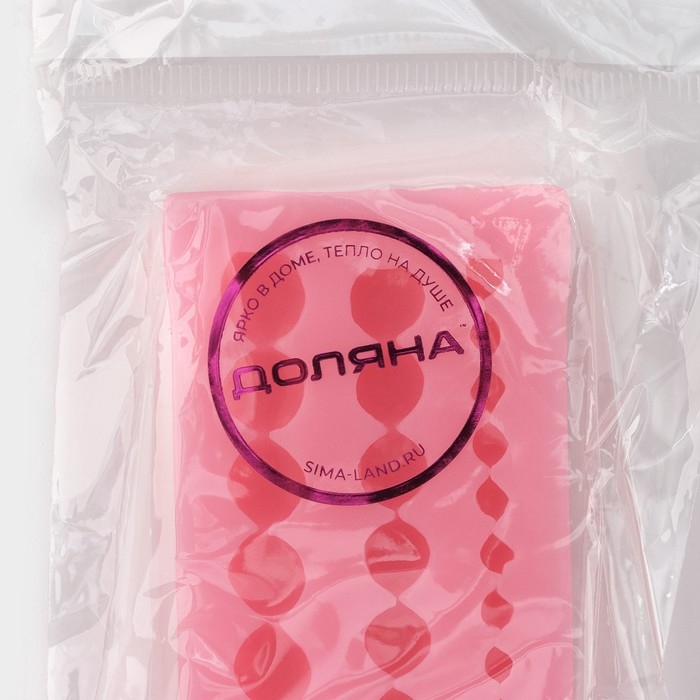 Молд Доляна «Жемчужная нить», силикон, 23×4 см, цвет МИКС Молд Доляна «Жемчужная нить», силикон, 23×4 см, цвет МИКС