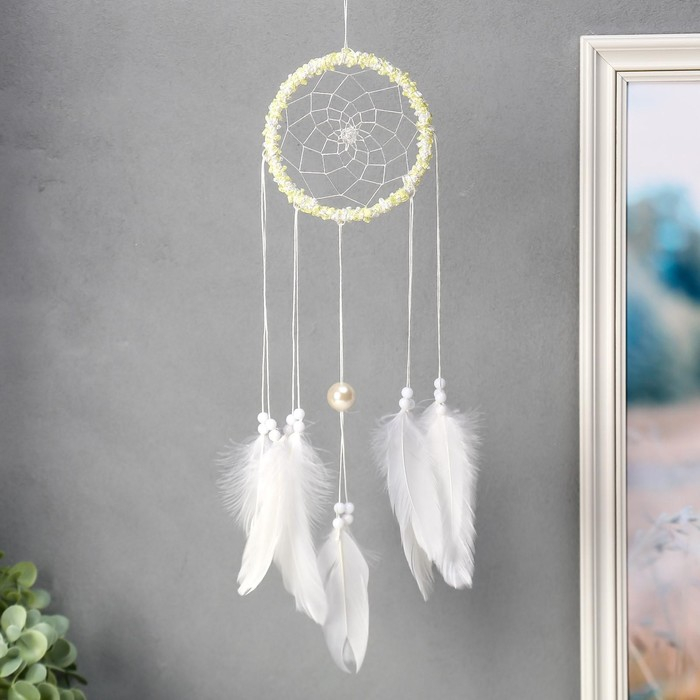 Ловец снов Ловец снов "Паутинка с камешком" МИКС 41х11 см