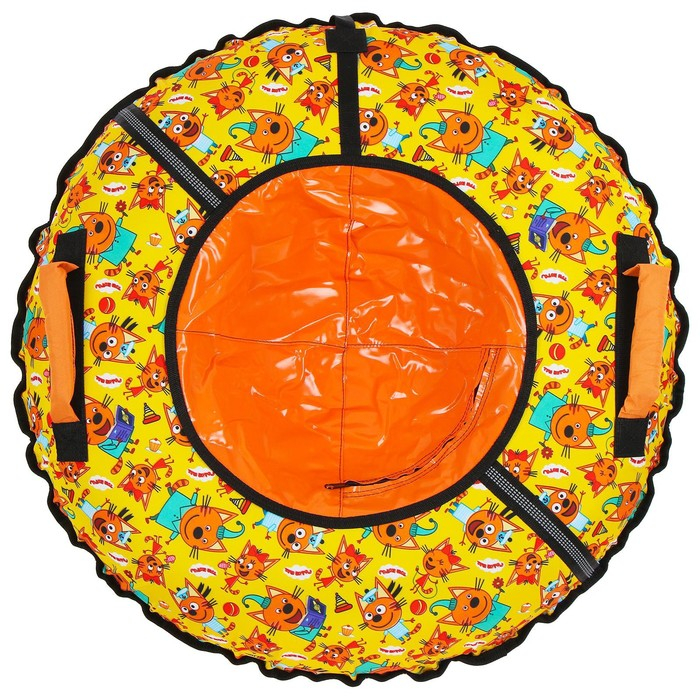Тюбинг-ватрушка «Три кота», ТБ2-70/ТК, диаметр чехла 75 см Тюбинг-ватрушка «Три кота», ТБ2-70/ТК, диаметр чехла 75 см