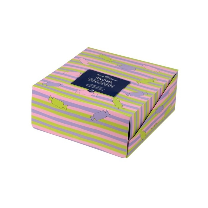 Ластик BrunoVisconti HappyGraphix Ластик BrunoVisconti HappyGraphix "Конфетки", МИКС