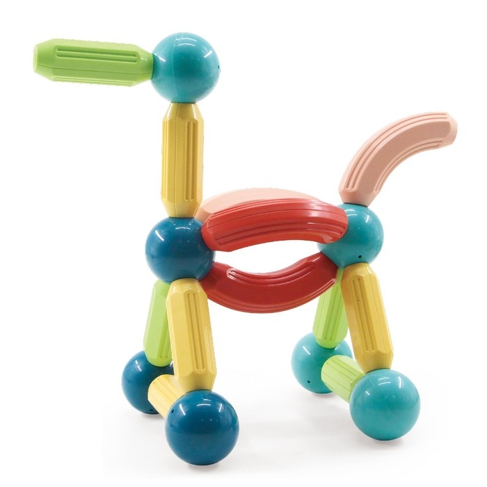 Конструктор магнитный для малышей «Магические палочки», 25 деталей Конструктор магнитный для малышей «Магические палочки», 25 деталей