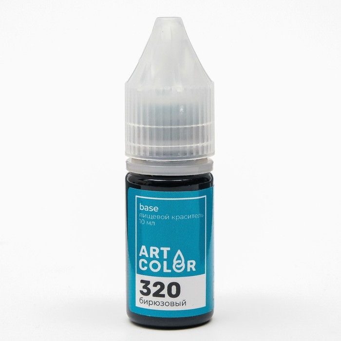 Гелевый краситель Art Color, бирюзовый, 10 мл Гелевый краситель Art Color, бирюзовый, 10 мл