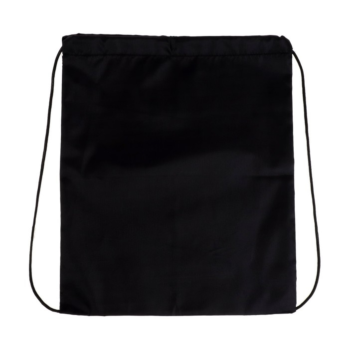 Мешок для обуви 420 х 340 мм,  Мешок для обуви 420 х 340 мм, "Стандарт" СДС-1, (мягкий полиэстер, плотность 210 D), чёрный