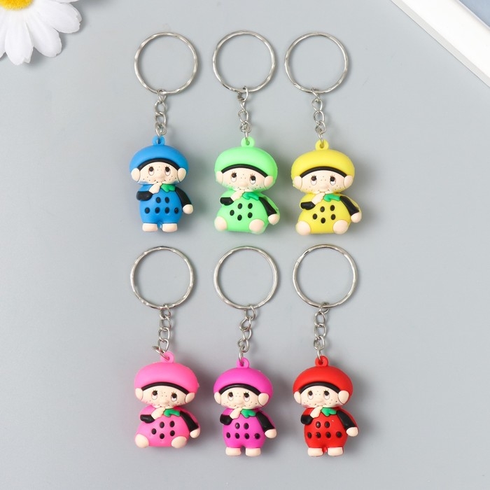 Брелок резина Брелок резина "Малыш - ягодка" МИКС 1,5х2,3х3 см