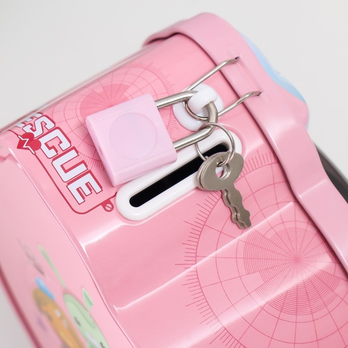 Копилка металл с замочком Копилка металл с замочком "Пингвин. Морячок" МИКС 13х7,5х13,5 см