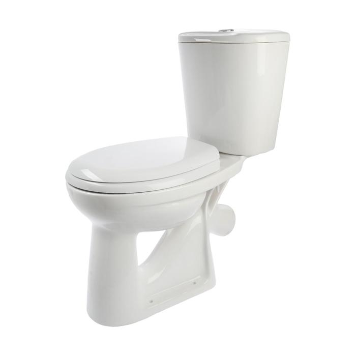 Унитаз компакт ЛЗСФ Унитаз компакт ЛЗСФ "Комфорт Стандарт NEW", нижняя подводка, сиденье, кнопка