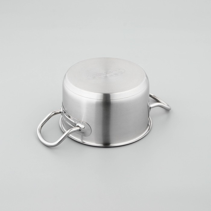 Кастрюля «Общепит», 2 л, d=16 см, h=10 см, капсульное дно, индукция Кастрюля «Общепит», 2 л, d=16 см, h=10 см, капсульное дно, индукция