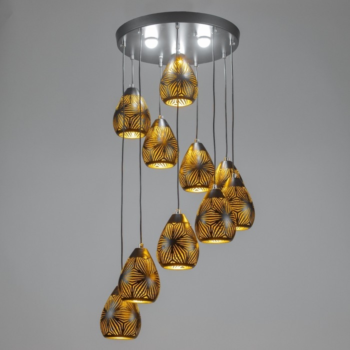 Каскад Каскад "Виерро" 10LED+3LED 79Вт ПДУ черный 40х40х200см BayerLux