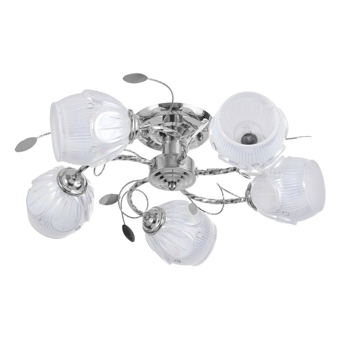 Люстра Люстра "Гасси" 5х40Вт Е27 Хром МОДЕЛЬ: 2595287