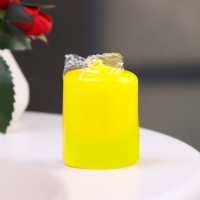 Свеча - цилиндр, 4х5см, 7 ч, 47 г, желтая