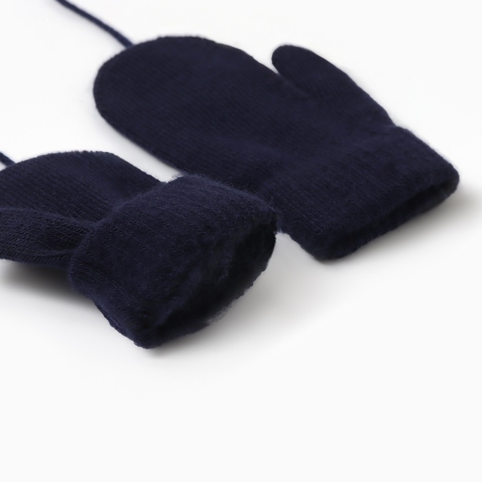 Варежки детские MINAKU, цвет темно-синий, 13.5  см Варежки детские MINAKU, цвет темно-синий, 13.5  см