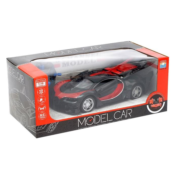 Машина радиоуправляемая «Широн», открываются двери, работает от батареек, цвет красный Машина радиоуправляемая «Широн», открываются двери, работает от батареек, цвет красный