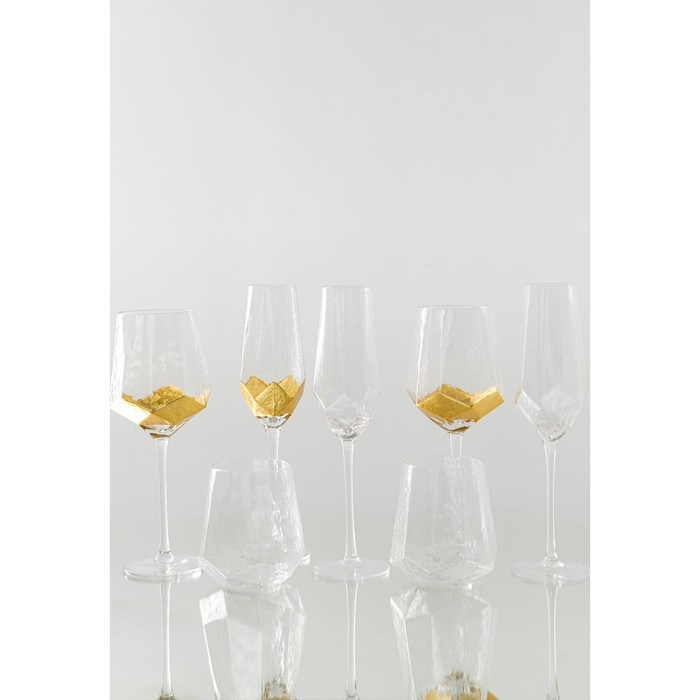 Набор стаканов стеклянных Magistro «Дарио», 450 мл, 10×11,5 см, 6 шт, цвет прозрачный Набор стаканов стеклянных Magistro «Дарио», 450 мл, 10×11,5 см, 6 шт, цвет прозрачный