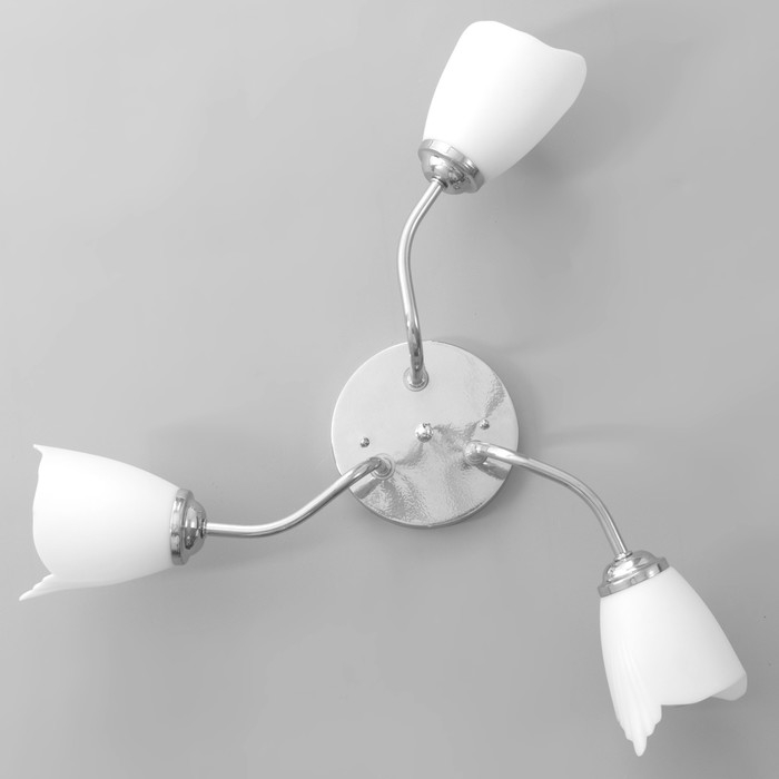 Люстра 1341001/3WT E27 15Вт хром BayerLux Люстра 1341001/3WT E27 15Вт хром BayerLux