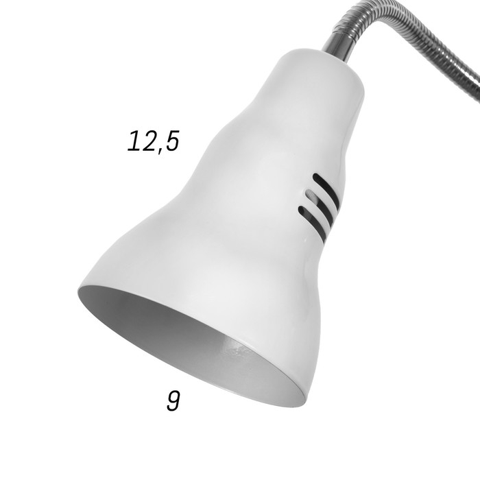 Бра 1865/1WT E27 40Вт белый 9х39х13 см