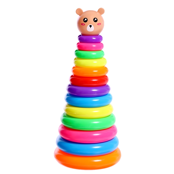 Пирамидка «Мишутка», 13 колец Пирамидка «Мишутка», 13 колец