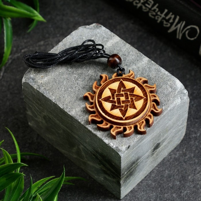 Оберег Оберег "Звезда Лады Богородицы" кедр, защитник женщин и девушек