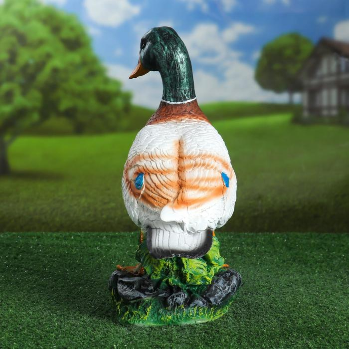 Садовая фигура Садовая фигура "Селезень" большой 29х18х35см