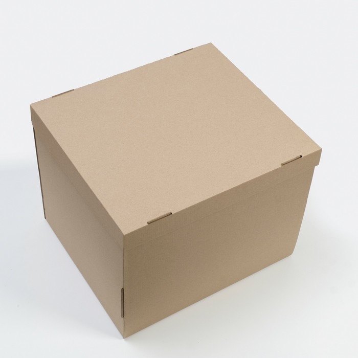 Коробка складная, крышка-дно, бурая, 38 х 33 х 30 см Коробка складная, крышка-дно, бурая, 38 х 33 х 30 см