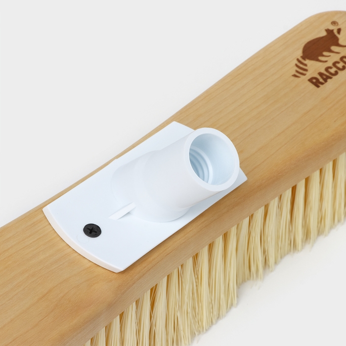 Щётка для пола Raccoon, премиум, 400 мм, белый ворс Щётка для пола Raccoon, премиум, 400 мм, белый ворс