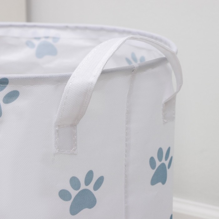 Корзина бельевая текстильная «Зоопарк», 35×45 см Корзина бельевая текстильная «Зоопарк», 35×45 см