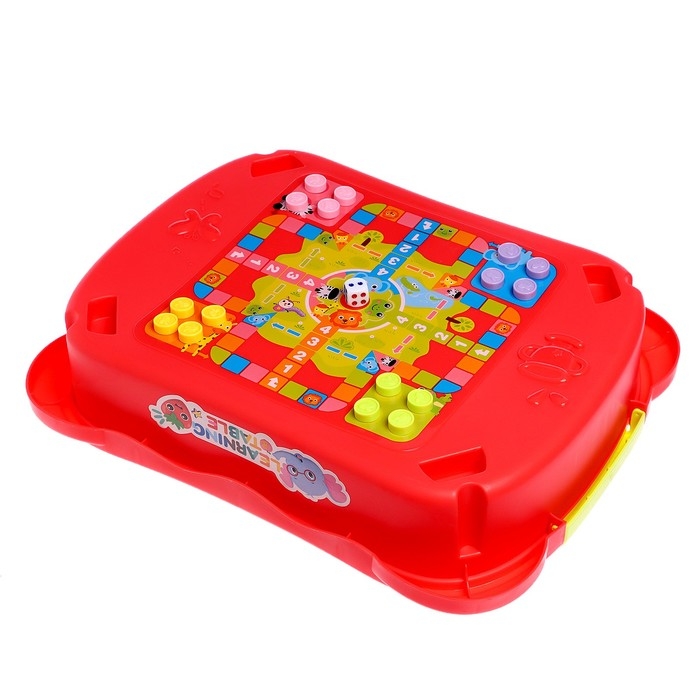 Развивающий столик «Играй и учись», цвет красный Развивающий столик «Играй и учись», цвет красный