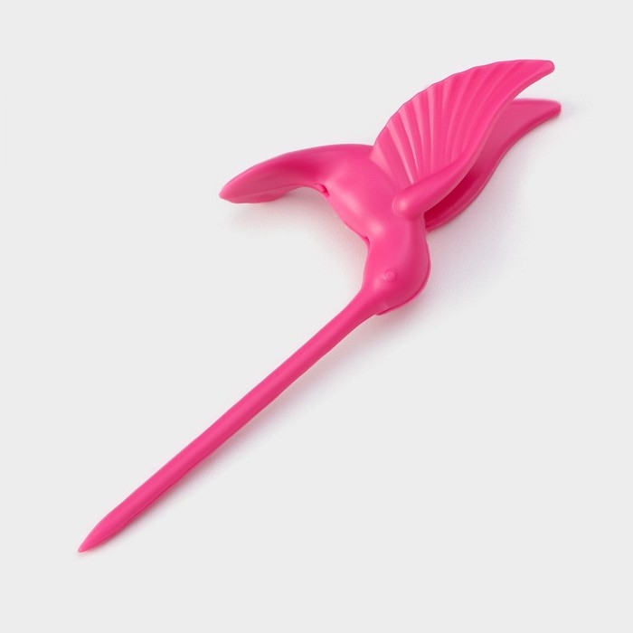 Набор для канапе «Птицы», на подставке, 6 шпажек, цвет МИКС Набор для канапе «Птицы», на подставке, 6 шпажек, цвет МИКС