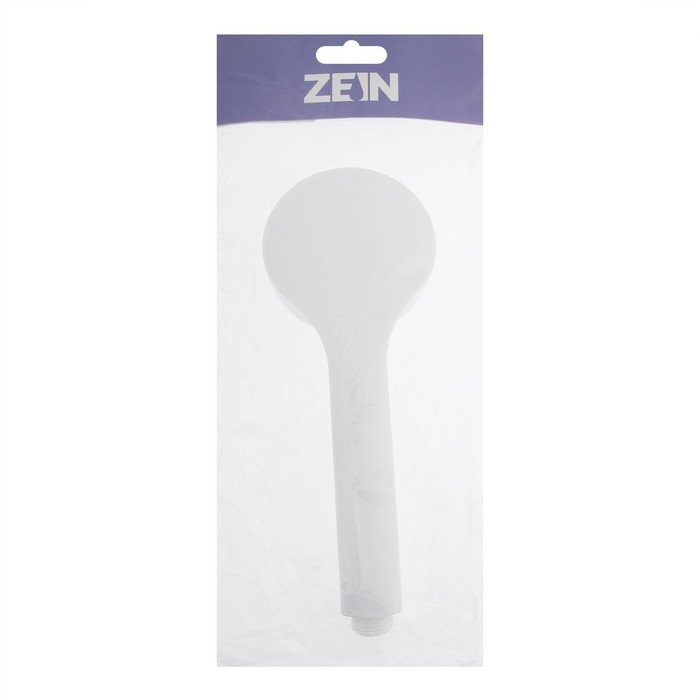 Душевая лейка ZEIN Z0209, 1 режим, пластик, цвет белый с розовой вставкой Душевая лейка ZEIN Z0209, 1 режим, пластик, цвет белый с розовой вставкой