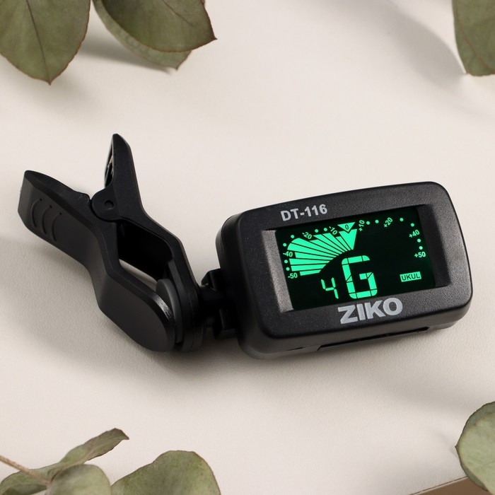 Гитарный тюнер мини Ziko DT-116 гитара, скрипка, укулеле Гитарный тюнер мини Ziko DT-116 гитара, скрипка, укулеле