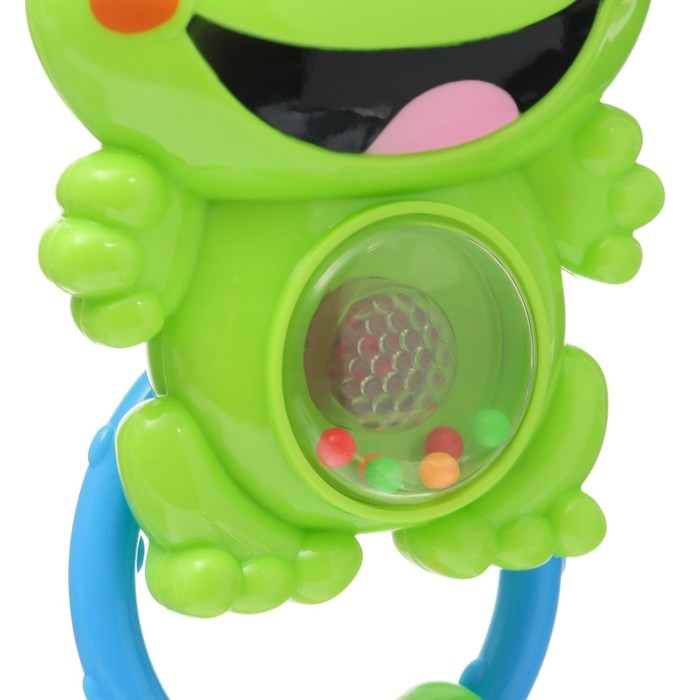 Музыкальная погремушка «Лягушка», светится, Крошка Я Музыкальная погремушка «Лягушка», светится, Крошка Я