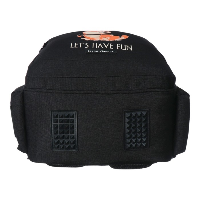 Рюкзак  эргоном.спинка Bruno Visconti 12-002 40*30*19 дев "Забавный корги" чер