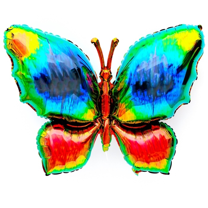 Шар фольгированный 39 Шар фольгированный 39" «Бабочка», цвет майский жук