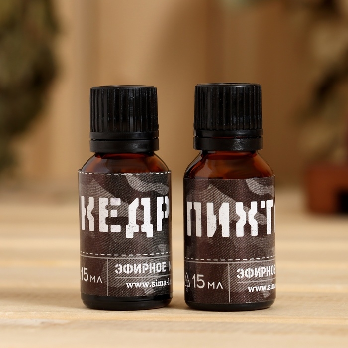 Набор Набор "Настоящий мужик" 2 масла 15 мл в коробке