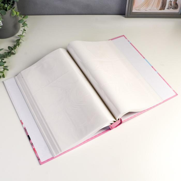 Фотоальбом на 300 фото 10х15 см Фотоальбом на 300 фото 10х15 см "Цветочный" в коробке МИКС 33,8х23,5х5,3 см