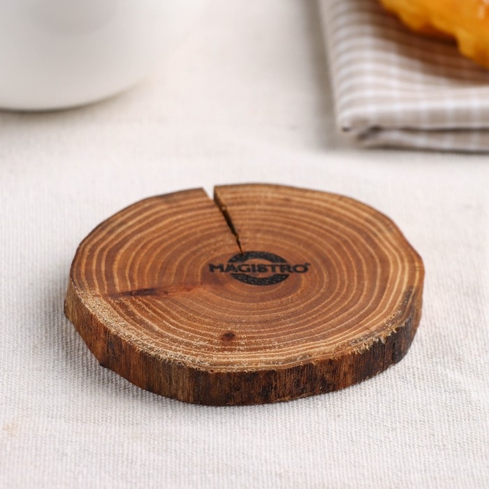Подставка под горячее Magistro, из натурального вяза, микс Подставка под горячее Magistro, из натурального вяза, микс